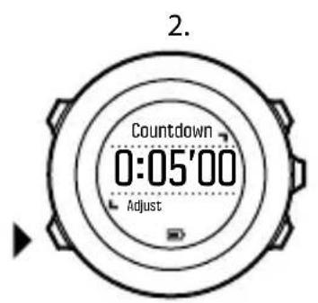SUUNTO AMBIT3 Sport 1.0 - Compte à rebours - 1