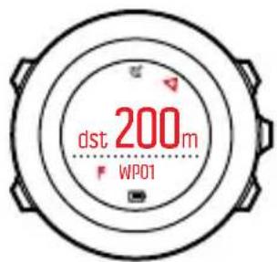 SUUNTO AMBIT3 Sport 1.0 - Vue de la navigation par points de passage - 1