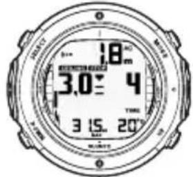 SUUNTO D6i - Paliers de décompression obligatoires - 2
