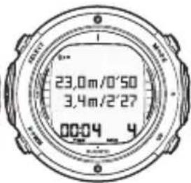 SUUNTO D6i - Historique des plongées en apnée - 3
