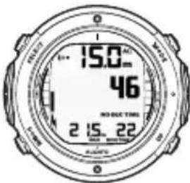 SUUNTO D6i - Données de plongée élémentaires - 1