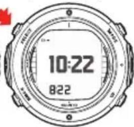 SUUNTO D6i - Utilisation de la boussole - 2