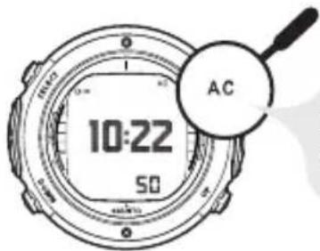 SUUNTO D6i - Contacts humides - 1