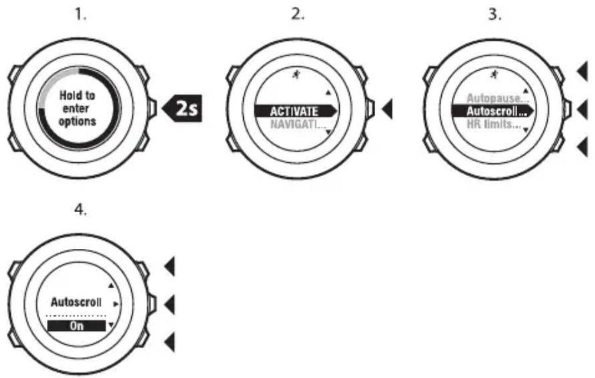 SUUNTO AMBIT2 R 1.0 - Modes sportifs personnalisés - 2