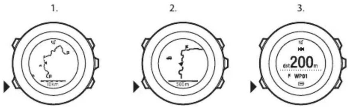 SUUNTO AMBIT2 R 1.0 - Pendant la navigation - 1