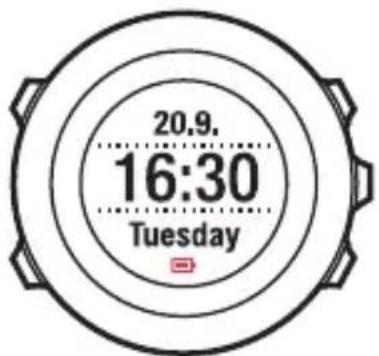 SUUNTO AMBIT2 R 1.0 - Mise en charge de la batterie - 1