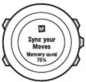 SUUNTO AMBIT2 R 1.0 - Indicateur de mémoire restante - 1
