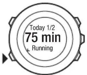 SUUNTO AMBIT2 R 1.0 - Utilisation des entraînements planifiés - 1
