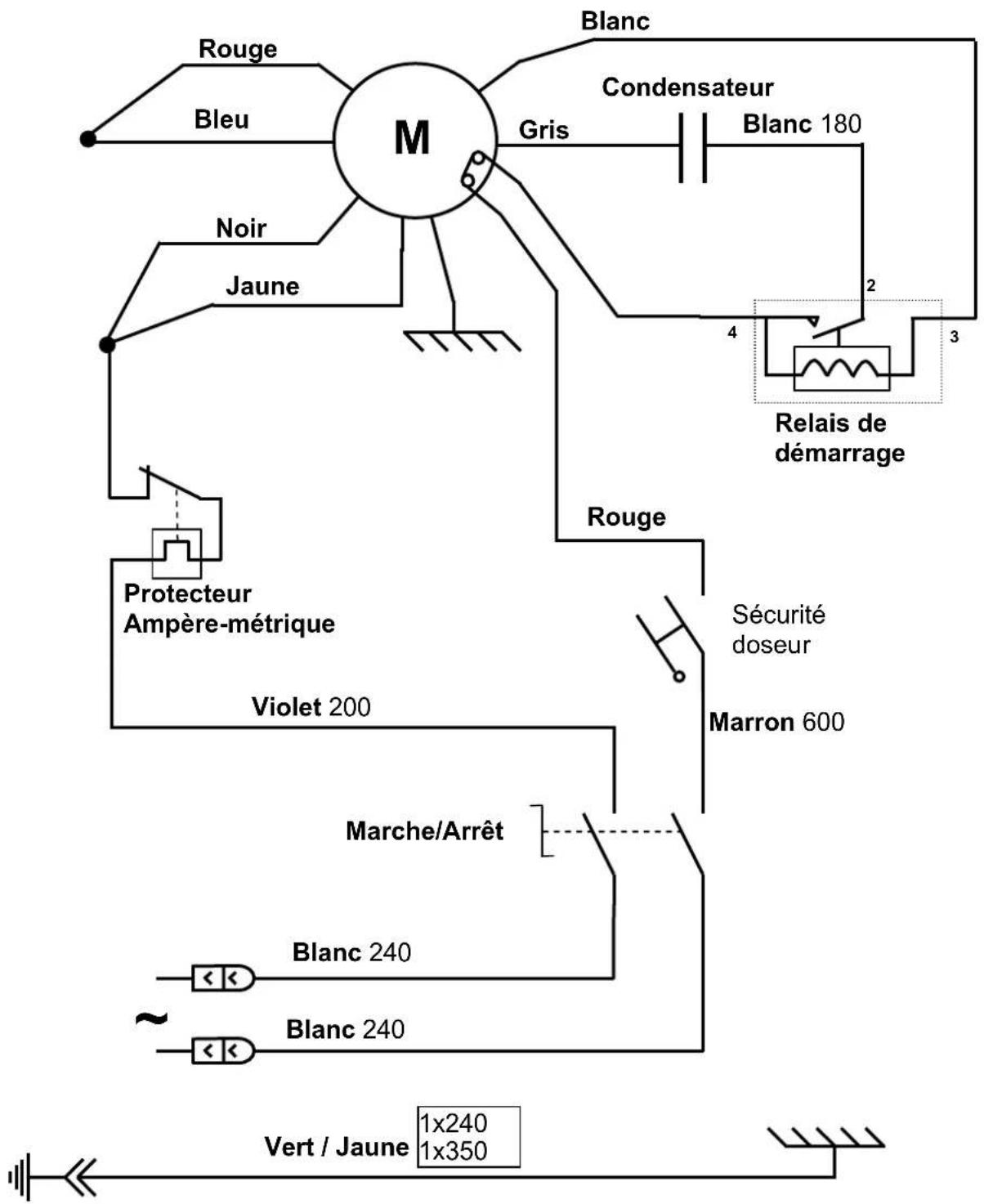 Santos N° 40A - Scheme 220-240V 60Hz - 1
