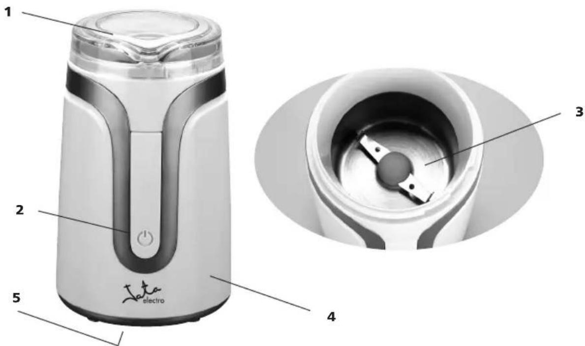 JATA ML130 - MOLINILLO DE CAFÉ - 1