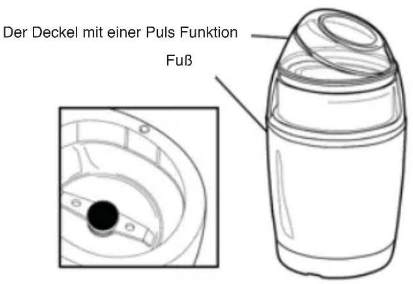 Duronic CG150 - Die Bauteile der Kaffeemühle - 1