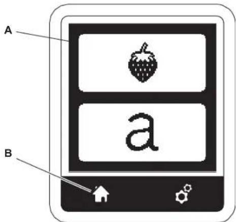 A a B