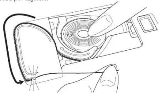 SINGER Superb EM200 - INSERIMENTO DELLA BOBINA - 3