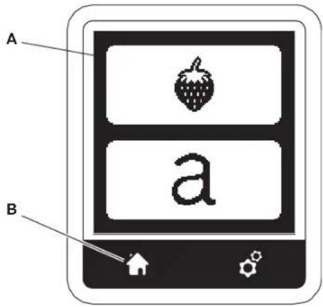 A a B