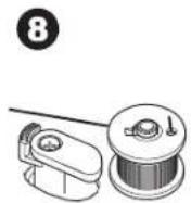 SINGER Superb EM200 - RETRAIT DE LA CANETTE - 7