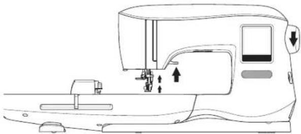 SINGER Superb EM200 - COLLEGAMENTO DEL TELAIO DA RICAMO ALLA MACCHINA - 1