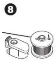 SINGER Superb EM200 - SPULE AUS SPULENKORB NEHMEN - 6