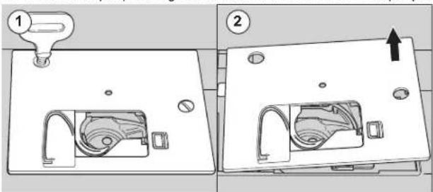 SINGER Superb EM200 - SUPPORT DE CANETTE - 2