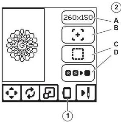 260×150 A B C D ① ②