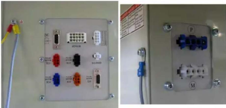 Dürkopp Adler 532 - Connecter les câbles à l'unité de contrôle - 1