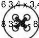 Dürkopp Adler 532 - Schémas de couture standards pour la classe 512 - 38