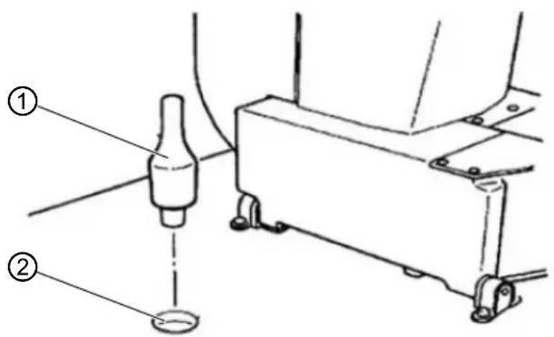 Dürkopp Adler 532 - Monter le support pour la tête de machine - 1