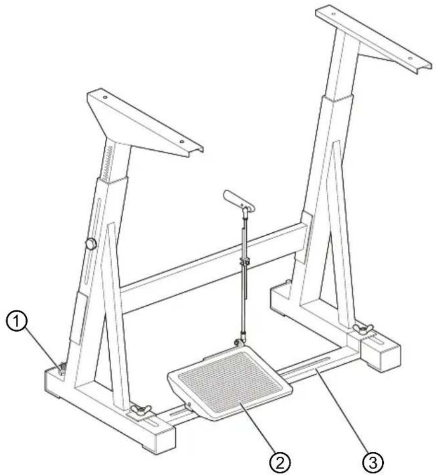 Dürkopp Adler 532 - Monter le bâti - 1