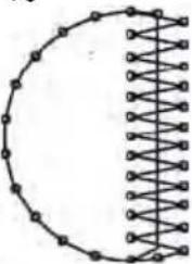 Dürkopp Adler 532 - Schémas de couture standards pour la classe 512 - 21