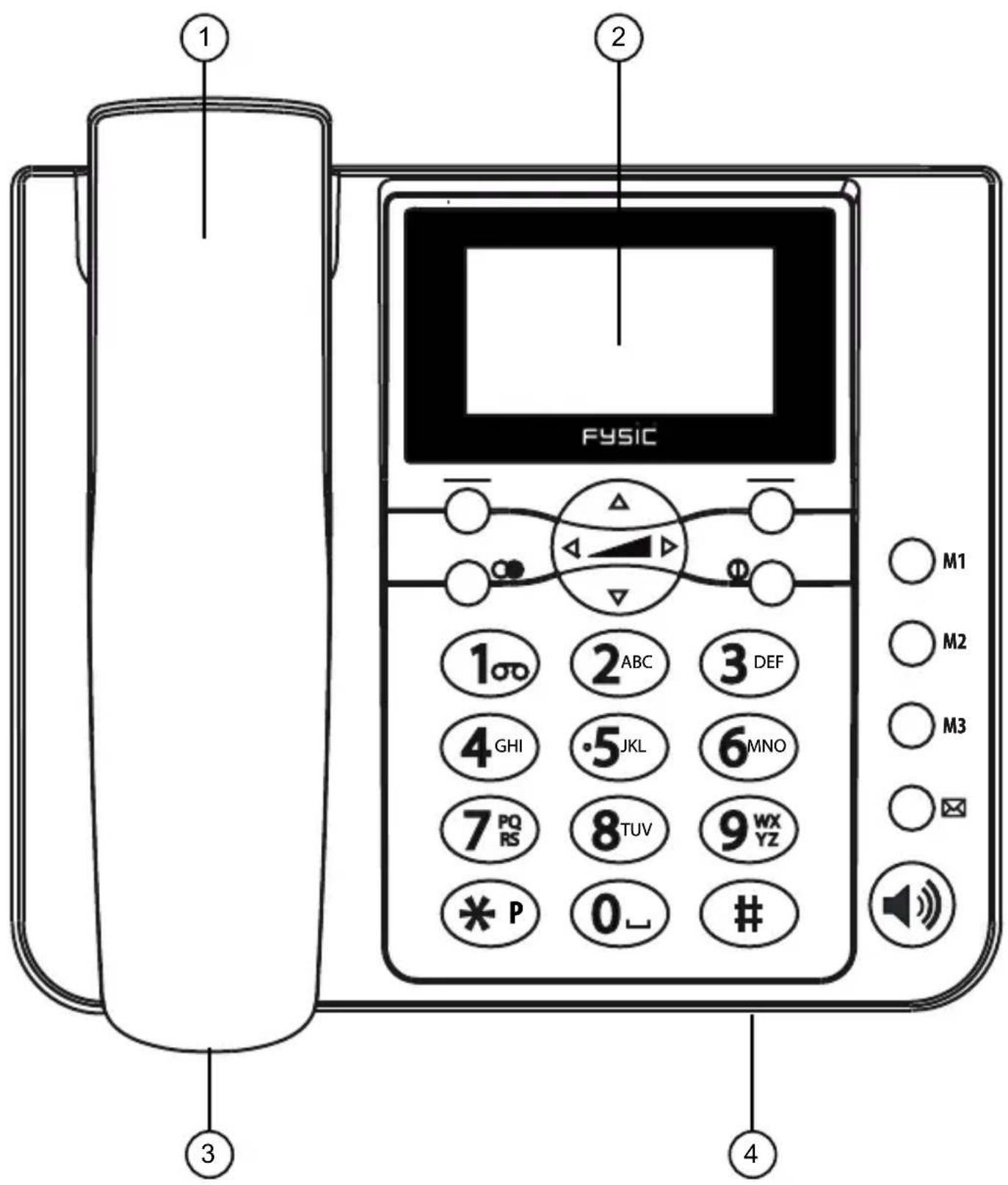 Fysic FM2900 - Téléphone : - 1