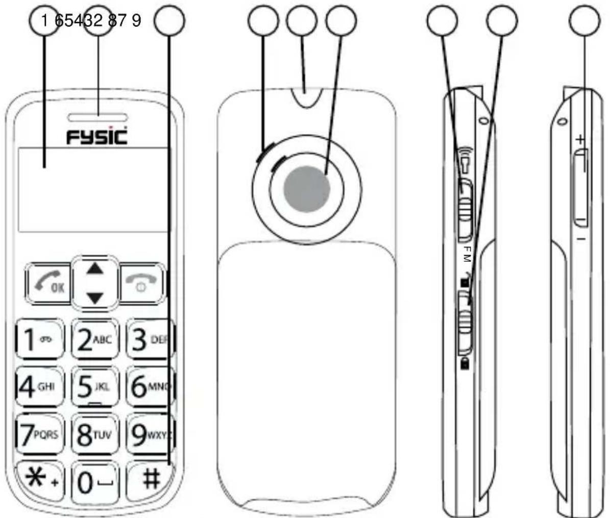 Fysic FM8200 - Telefon : - 1