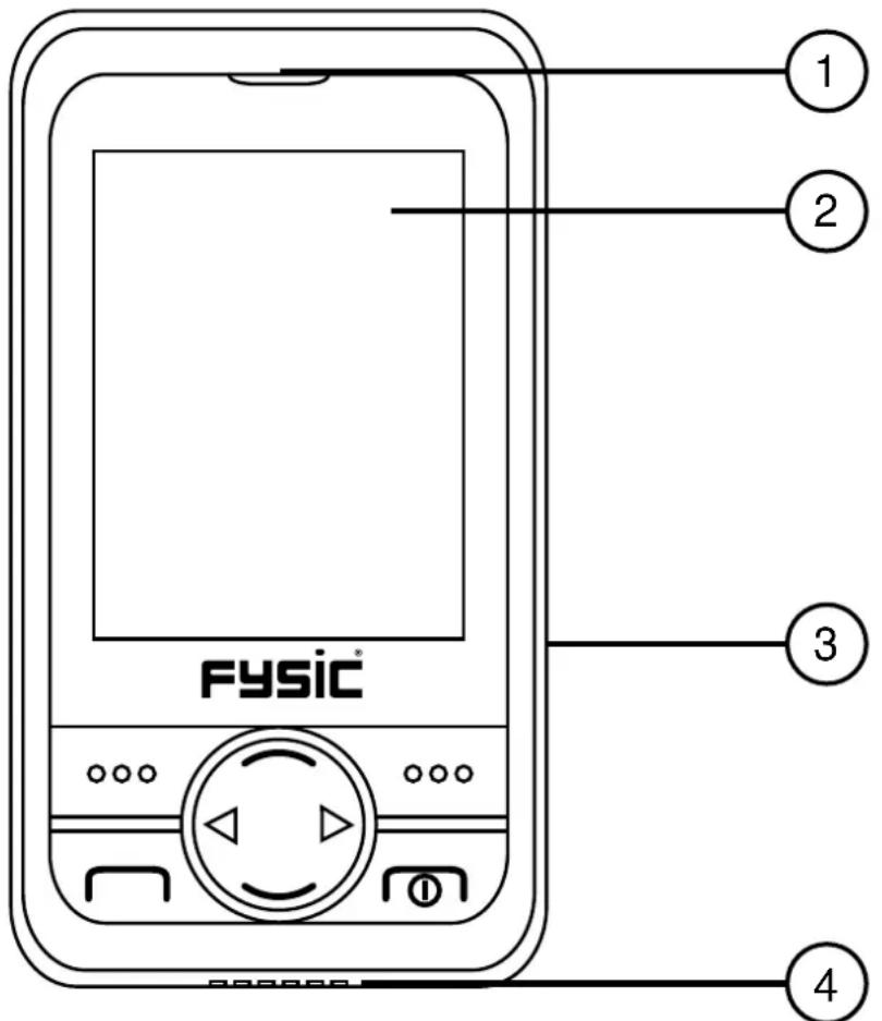 Fysic FM800 - Téléphone - 1