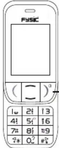 Fysic FM9800 - Carte SIM, carte SD et accu : - 1