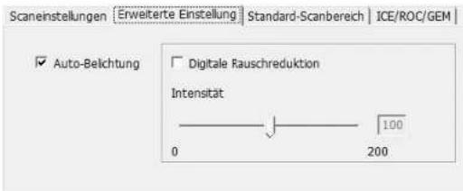 Reflecta CrystalScan 7200 - Scan-Voreinstellungen einrichten (Fortsetzung) - 2