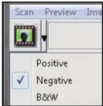 Reflecta CyberView X5 - STEP 2 – select Film Type - 1