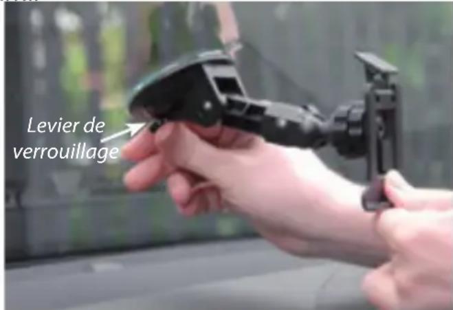 SNOOPER Ventura Lite S6000 - Installation du ventura à l'aide du support de fixation à ventouse pour pare-brise - 1