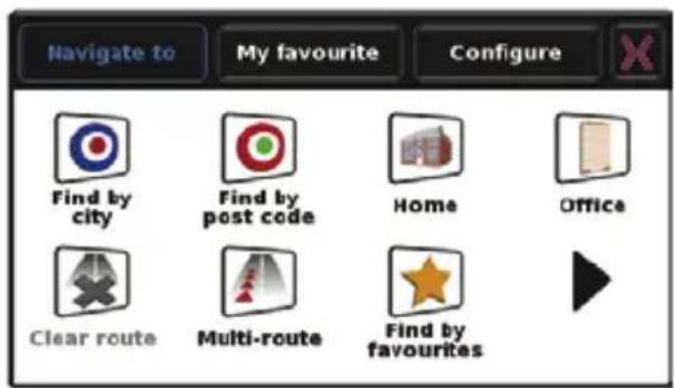 SNOOPER Truckmate Pro S5000 - Verkorte navigatiehandleiding op basis van een postcode. - 2