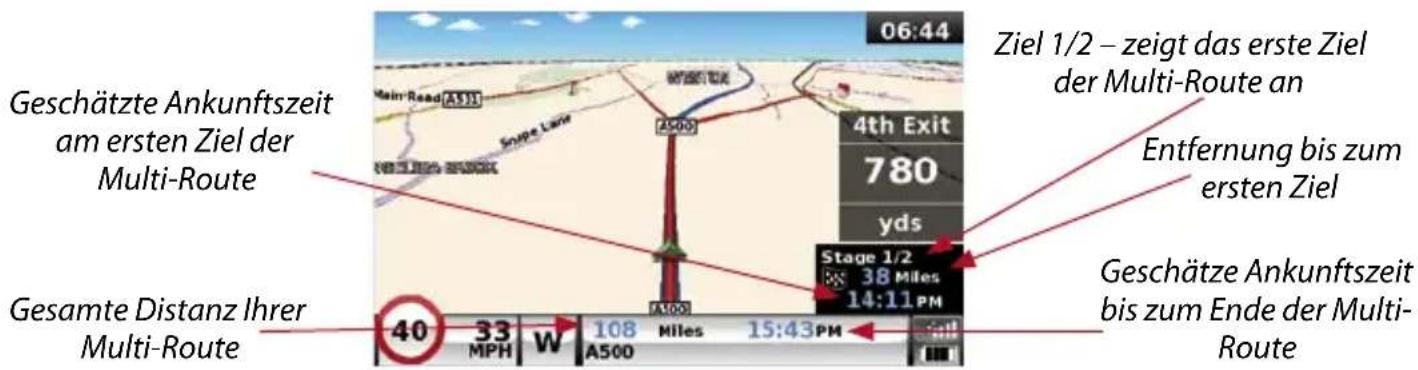 SNOOPER Truckmate Pro S5000 - VerwendeneinerMulti-Route - 1