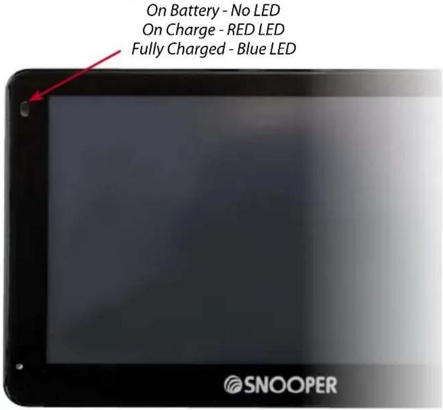 SNOOPER Truckmate Pro S5000 - Powering the Truckmate using the built-in battery - 2