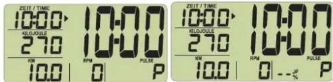 ZEIT / TIME 10:00 KLOJOLLE 270 KM 10.0 | RPM PULSE ZEIT / TIME 10:00 KLOJOLLE 270 KM 10.0 | RPM PULSE 0 --% P