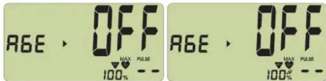 AGE > OFF MAX PULSE 100% -- AGE > OFF MAX PULSE 100% --
