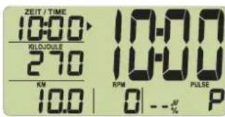 KETTLER Cosmos XT - Afsluiten programmering - 2