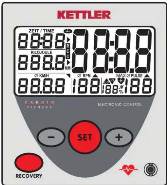 KETTLER Condor GT - A mozgásfolyamat (elliptikus tréner) - 1