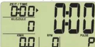 KETTLER Cross RX - Start display - 5