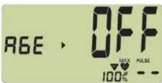 KETTLER Cosmos GTX2 - Indication de l'age/alerte sonore MARCHE/ARRET - 2