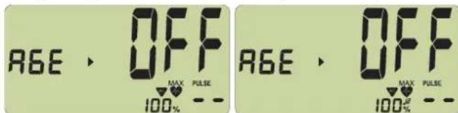 KETTLER Pendo CX - Age setting / alarm signal ON/OFF - 1