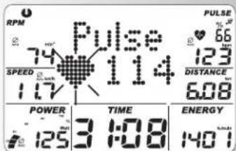 KETTLER X3 - b) Profils de performance (PROGRAM) "1" - "6" - 6