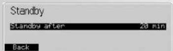 KETTLER Unix EX - Impostazioni 4 Standby - 2