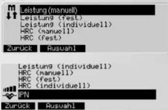 KETTLER Unix EX - Programme - 1