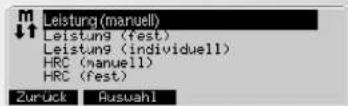 KETTLER Unix EX - Programy - 1