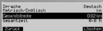 KETTLER Unix EX - Einstellungen [Nastawy] > 1. Einheiten [Jednostki] - 1